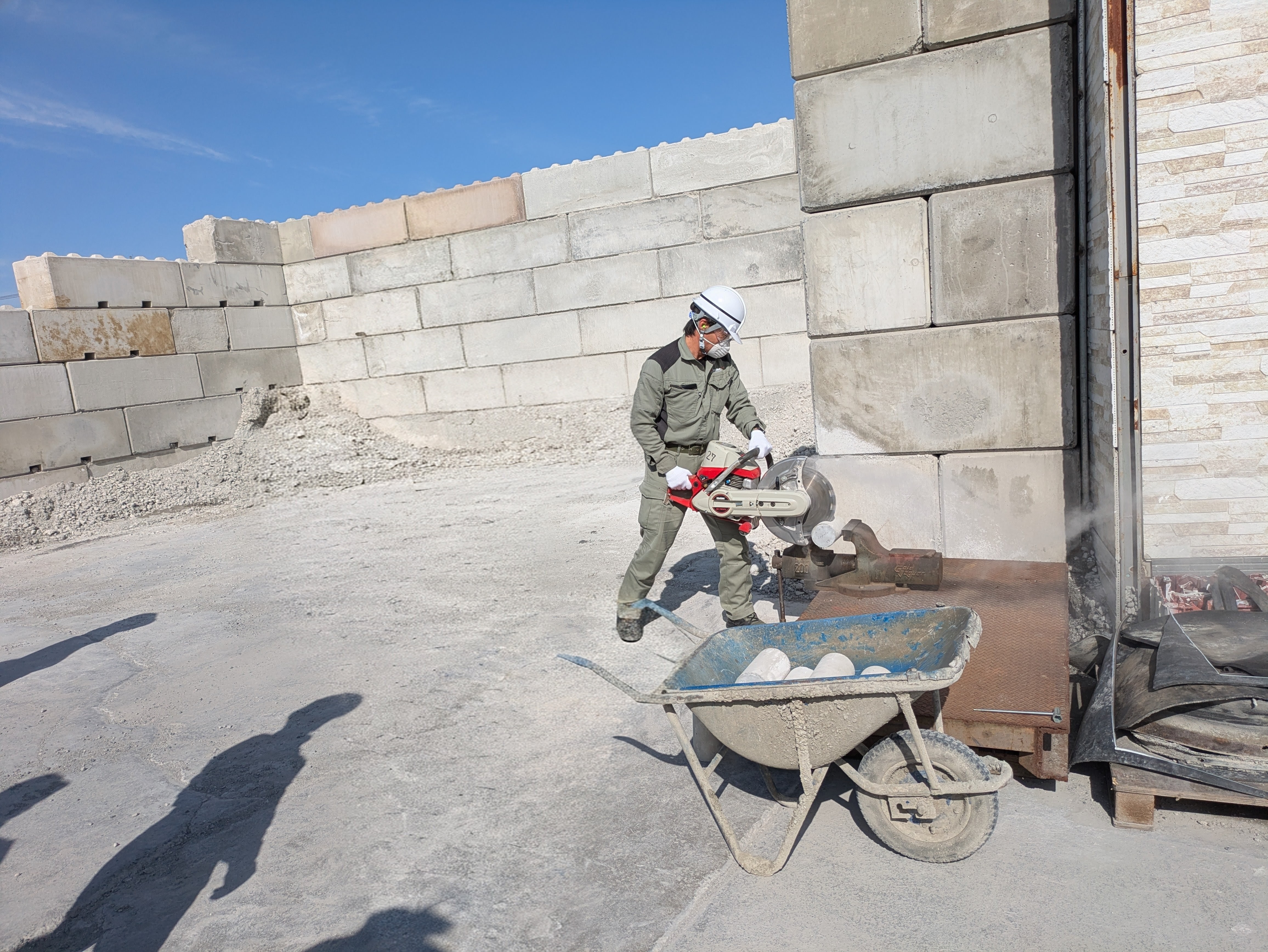 自由研削といしの取替え等業務特別教育を実施　2026/3/7